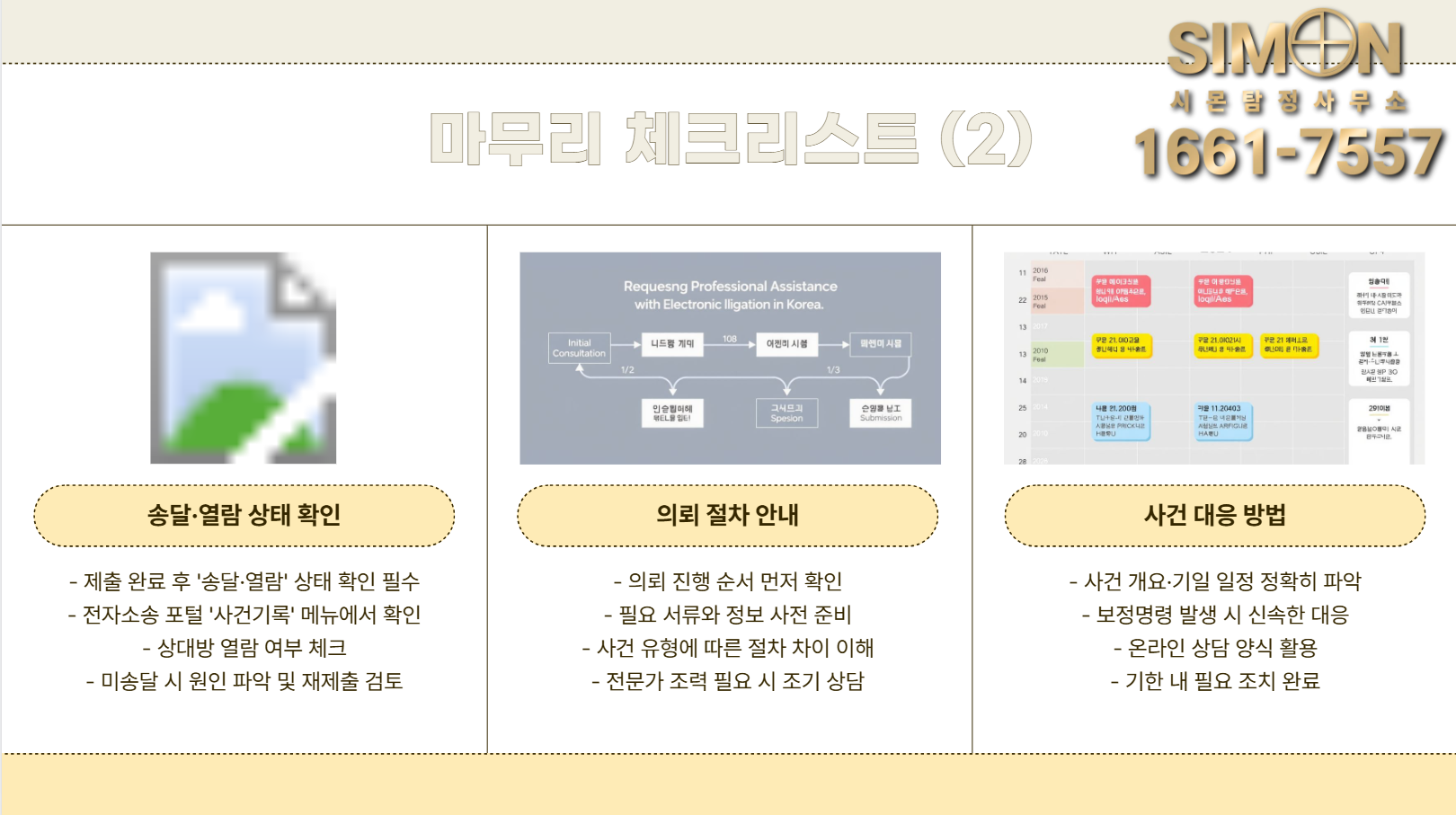 의뢰 절차 안내