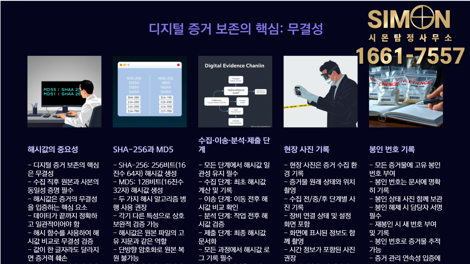 현장 사진 기록