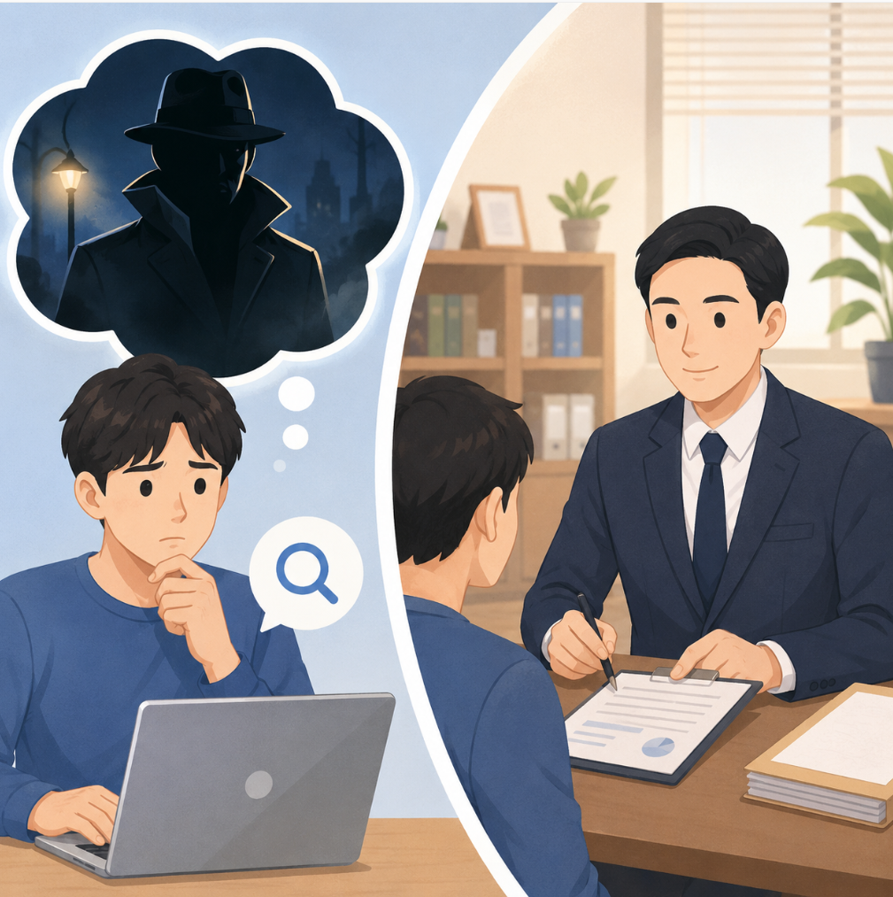 검색과 조언의 두 세계