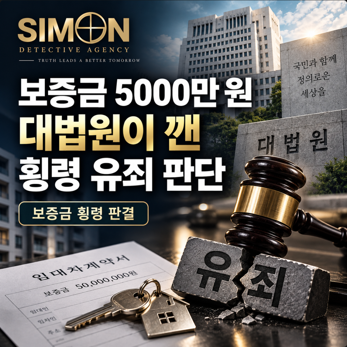 보증금 횡령 판결 - 대법원이 깬 횡령 유죄 판단